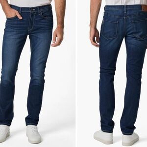 PAIGE Lennox Slim Fit Men's Dark Jeans 33 x 32